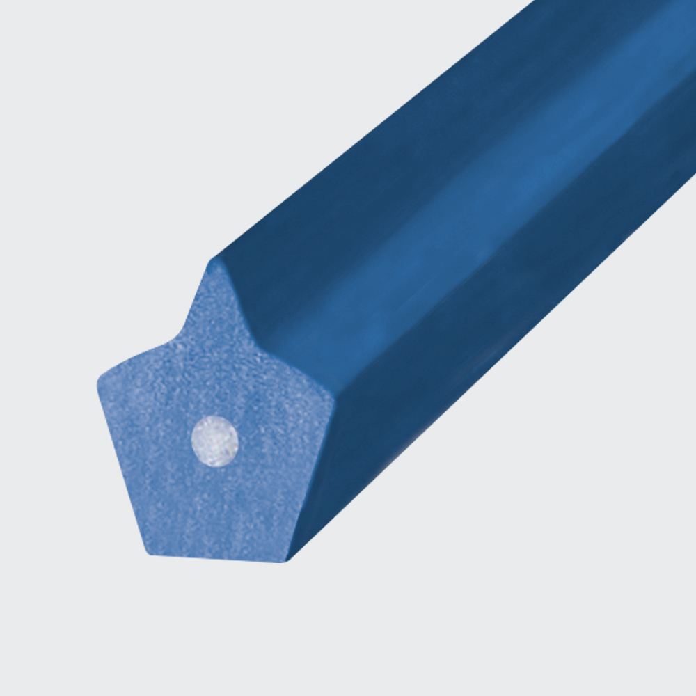 ridge top V belt in polyurethane
