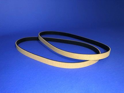 Endless PU elastic belts with sylomer foam